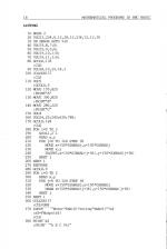 Mathematical Programs In BBC Basic scan of page 18