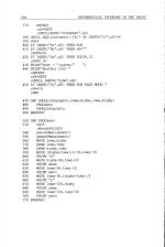 Mathematical Programs In BBC Basic scan of page 198