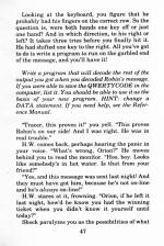 Micro Adventure 3: Million Dollar Gamble scan of page 47