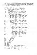 Microteasers: Exploring The World Of Brainteasers On Your BBC Micro/Electron scan of page 20