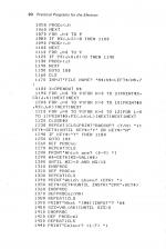 Practical Programs For The Electron scan of page 21