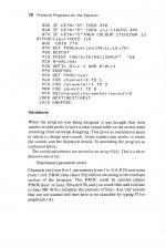 Practical Programs For The Electron scan of page 79