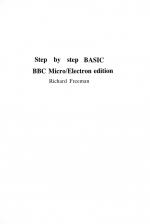 Step By Step Basic: BBC Micro/Electron Edition scan of page 1