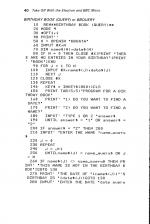 Take Off With The Electron And BBC Micro scan of page 40