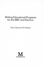 Writing Educational Programs For The BBC And Electron scan of page 3