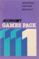 Games Pack 1 Front Cover