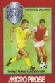 Microprose Soccer Front Cover
