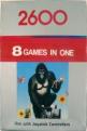 8-Games: Fishing/Frog/Enduro/Boxing/Donkey Kong/River Raid/Pac Man/Soccer Front Cover