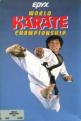 World Karate Championship Front Cover