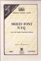 Multi-Font NTQ Front Cover