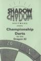 Championship Darts Front Cover