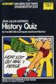 History Quiz Front Cover