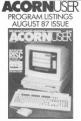 Acorn User #060 (08.1987) Front Cover