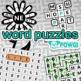 Word Puzzles by POWGI Front Cover