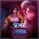 Sense: A Cyberpunk Ghost Story Front Cover