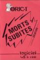 Morts Subites Front Cover