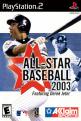 All-Star Baseball 2003 Front Cover