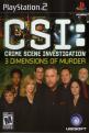 CSI: 3 Dimensions Of Murder Front Cover