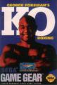 George Foreman's KO Boxing Front Cover
