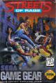 Streets Of Rage Front Cover