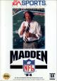 Madden NFL '94 Front Cover