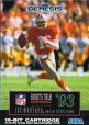 Sports Talk Football '93 Starring Joe Montana Front Cover