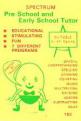 Pre-School and Early School Tutor Front Cover