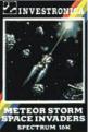 Meteor Storm + Space Invaders Front Cover