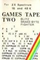 Games Tape II Front Cover