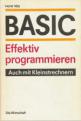 BASIC Effektiv Programmieren Front Cover