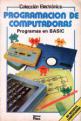 Programacion De Computadoras Front Cover