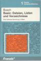 Basic Dateien Listen Und Verzeichnisse Front Cover