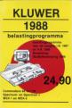 Belastingprogramma 1988 Front Cover