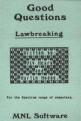 Good Questions - Lawbreaking Front Cover