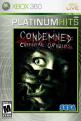 Condemned: Criminal Origins Front Cover