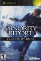 Minority Report: Everybody Runs Front Cover