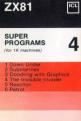 Super Programs 4 Front Cover