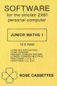 Junior Maths 2 Front Cover