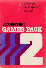 Games Pack 2 Front Cover