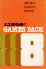 Games Pack 8 Front Cover