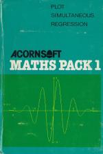 Maths Pack 1 Front Cover