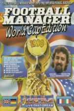 Football Manager World Cup Edition 1990 Front Cover