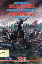 Rebel Charge At Chickamauga Front Cover