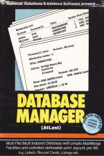 Database Manager Atlast Front Cover