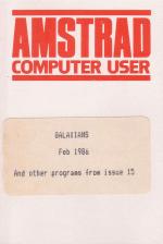 Amstrad Computer User 015 Front Cover