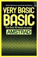 Very Basic Basic: The First 15 Hours On Your Amstrad Front Cover