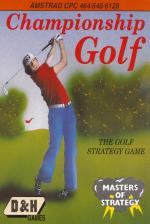 Championship Golf Front Cover