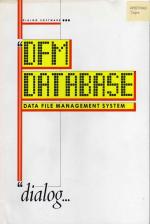 DFM Database Front Cover