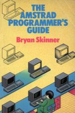 The Amstrad Programmer's Guide Front Cover