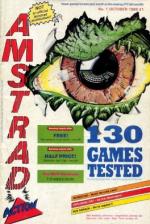 Amstrad Action #1 Front Cover